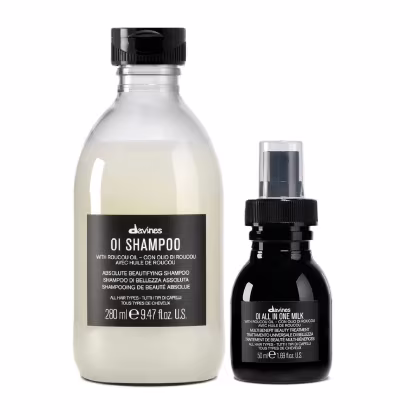 Imagem do produto Kit Davines OI Shampoo 280ml + All In One Milk 50ml