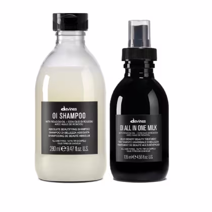 Imagem do produto Kit Davines OI Shampoo 280ml + All In One Milk 135ml