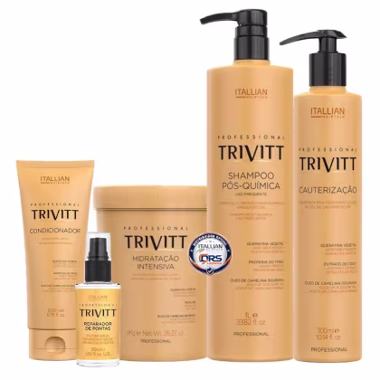 Imagem do produto Trivitt Kit Hidratção e Cauterização Profissional (5itens)