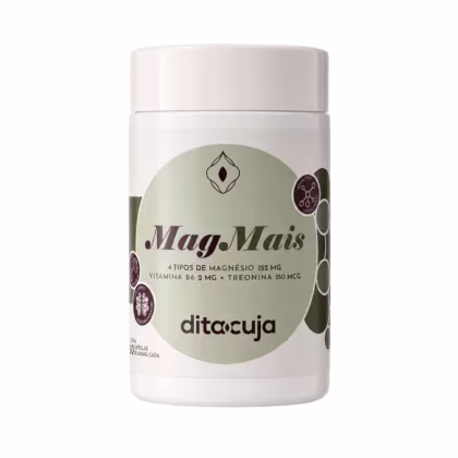 Imagem do produto MagMais Dita Cuja 60 Cápsulas, Magnésio Sono Relaxamento Energia