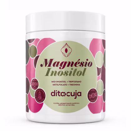 Imagem do produto Magnésio Inositol 2.000mg Dita Cuja, Bisglicinato e Malato