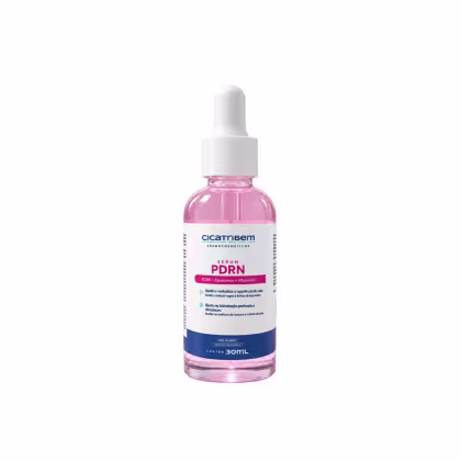 Imagem do produto Sérum Facial PDRN 30ml Cicatribem com Exossomos, Multipeptídeos, Niacinamida e Ácido Hialurônico - Firmeza, Hidratação e Uniformidade