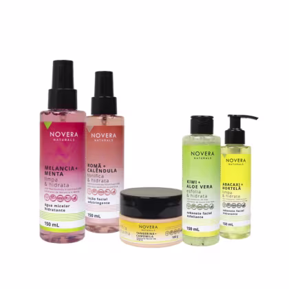 Imagem do produto Kit Left Cosméticos Novera Naturals Skincare (5 Produtos)