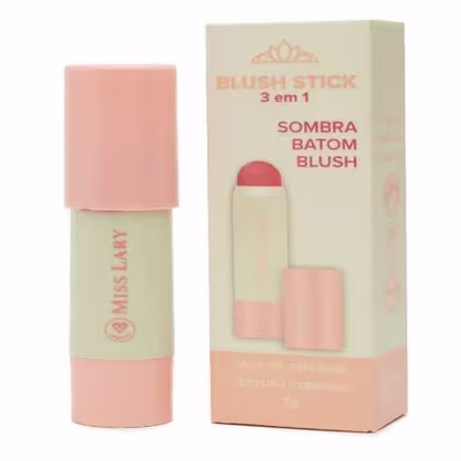 Imagem do produto Blush Stick 3 em 1 Miss Lary Cor 04