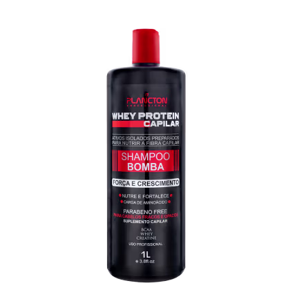 Imagem do produto KIT WHEY PROTEIN 1LITRO  (SHAMPOO+CONDICIONADOR )