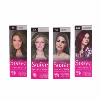 Imagem do produto Coloração Tonalizante Tono Soave Capelli - Escolha seu produto - 4.0 Castanho médio