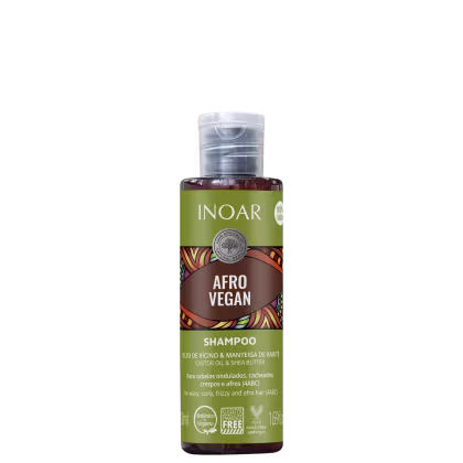 Imagem do produto Inoar Afro Vegan - Shampoo 50ml