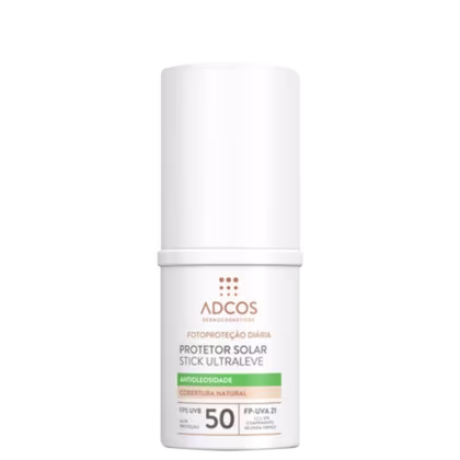 Imagem do produto Adcos Fotoproteção Diária Stick Ultraleve FPS50 Beige - Protetor Solar Facial com Cor 15g