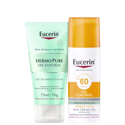 Imagem do produto Kit Eucerin Oil Control FPS60 Dermo Pure (2 Produtos)