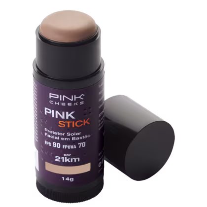 Imagem do produto Pink Cheeks Pink Stick 21KM FPS 90 - Protetor Solar com Cor 14g