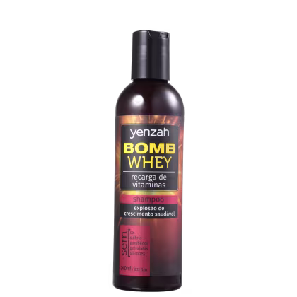 Imagem do produto Yenzah Power Whey Bomb Cream - Shampoo sem Sulfato 240ml