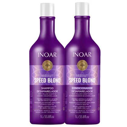 Imagem do produto Kit Inoar Absolut Speed Blond (2 Produtos)