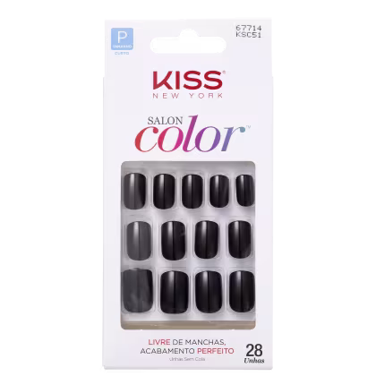 Imagem do produto Kiss New York Salon Color Chic - Unhas Postiças