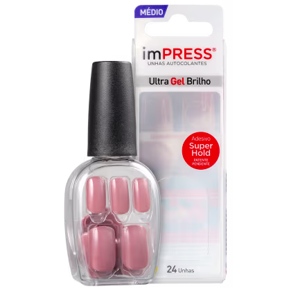 Imagem do produto Kiss New York Impress Média Fresh Start - Unhas Postiças