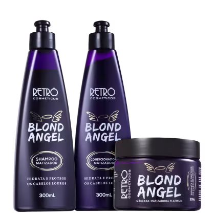 Imagem do produto Kit Retrô Cosméticos Blond Angel Trio (3 Produtos)