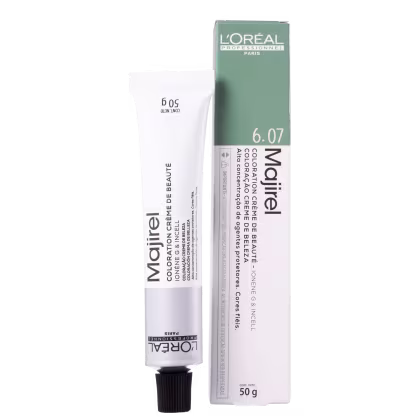Imagem do produto L'Oréal Professionnel Majirel 6.07 Louro Escuro Natural - Coloração 50g