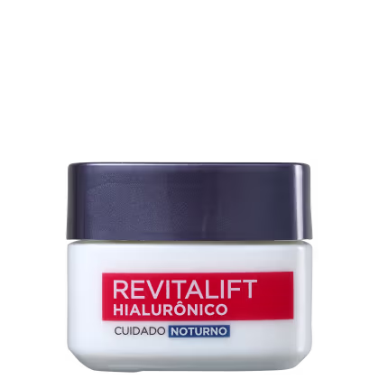 Imagem do produto L'Oréal Paris Revitalift Hialurônico Cuidado Noturno - Creme Facial Redutor de Linhas 49g