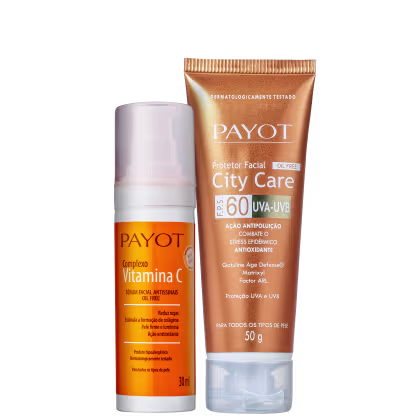 Imagem do produto Kit Payot Vitamina C City Care FPS 60 (2 Produtos)