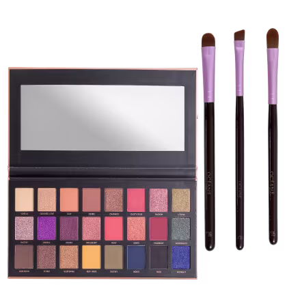 Imagem do produto Kit Océane 24 Eyeshadow Palette Eye Brushes (4 Produtos)