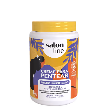 Imagem do produto Salon Line Brilho Umidificado - Creme de Pentear 1000g