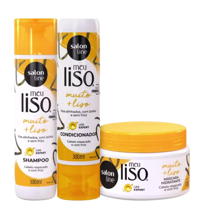 Imagem do produto Kit Salon Line Meu Liso Muito+Liso Trio (3 Produtos)