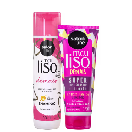 Imagem do produto Kit Salon Line Meu Liso Demais Super Duo (2 Produtos)