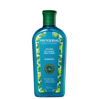 Imagem do produto Phytoervas Anticaspa Bio Control Limão e Menta - Shampoo 250ml