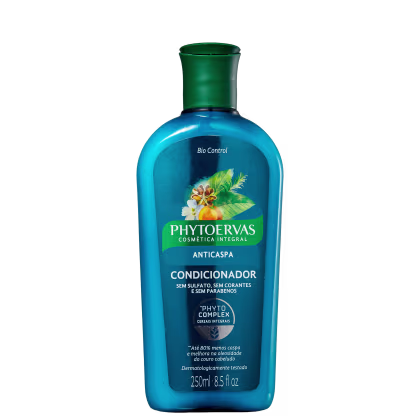 Imagem do produto Phytoervas Anticaspa Bio Control Limão e Menta - Condicionador 250ml