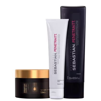 Imagem do produto Kit Sebastian Professional Dark Oil Penetraitt (3 Produtos)