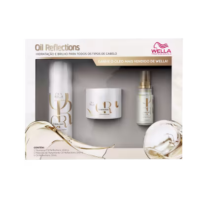 Imagem do produto Kit Wella Professionals Oil Reflections Power Trio (3 Produtos)