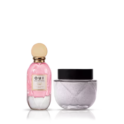 Imagem do produto Kit Scapin 245 O.U.i Feminino - Eau de Parfum 75ml + Esfoliante Corporal 200g