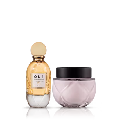 Imagem do produto O.U.i Kit L’Amour-Esse 142 - Eau de Parfum 75ml + Creme Desodorante Hidratante Corporal 200g