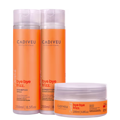 Imagem do produto Kit Cadiveu Professional Essentials Bye Bye Frizz Nutrição (3 Produtos)