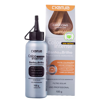 Imagem do produto C.Kamura Color Intense Banho de Brilho Capuccino - Máscara Tonalizante 100g