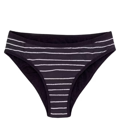 Imagem do produto Korui Bela Gil Branca e Preta - Calcinha Absorvente XGG