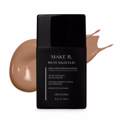 Imagem do produto Base Líquida Cor 190 Make B. Mate Salicylic 30g