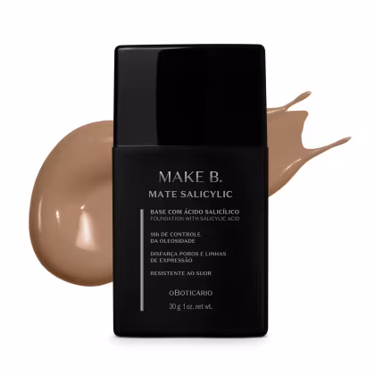 Imagem do produto Base Líquida Cor 200 Make B. Mate Salicylic 30g