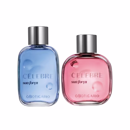 Imagem do produto Combo Fragrâncias Celebre Sua Força: Masculina 100ml + Feminina 100ml