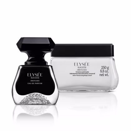 Imagem do produto Combo Elyseé Succès: Eau de Parfum 50ml + Creme Acetinado 250g
