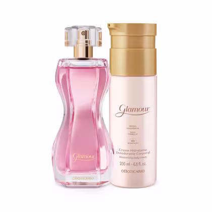 Imagem do produto Combo Glamour: Creme Desodorante Hidratante Corporal 200ml + Desodorante Colônia 75ml