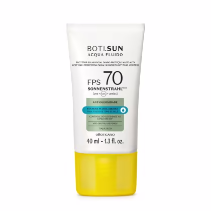 Imagem do produto o Boticário Boti.Sun Acqua Fluido Antioleosidade FPS70 - Protetor Solar Facial 40ml