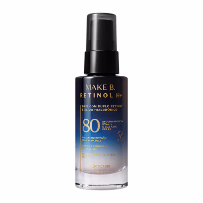 Imagem do produto o Boticário Make B. Retinol H+ FPS 80 Cor 15 - Base Líquida 26g