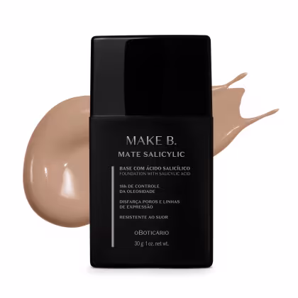 Imagem do produto Base Líquida Cor 140 Make B. Mate Salicylic 30g