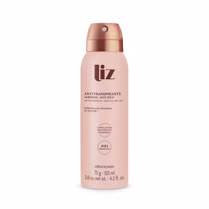 Imagem do produto o Boticário Liz - Desodorante Antitranspirante Aerossol 75g