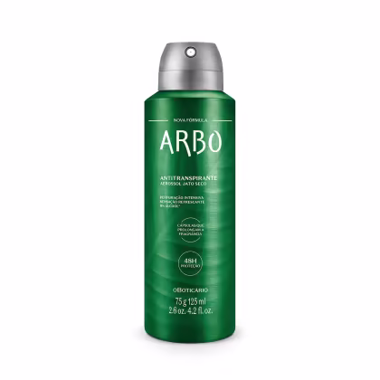 Imagem do produto o Boticário Arbo - Desodorante Antitranspirante Aerossol 125ml