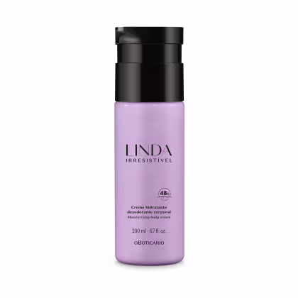 Imagem do produto o Boticário Linda Irresistível - Creme Hidratante Desodorante Corporal 200ml