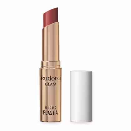 Imagem do produto Batom Nude Rosado Eudora Glam Microplastia 3,3g