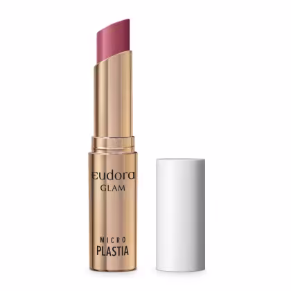 Imagem do produto Batom Rose Delicado Eudora Glam Microplastia 3,3g