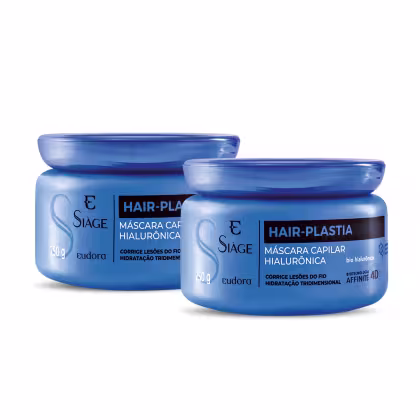 Imagem do produto Combo Máscara Capilar Siáge Hair-Plastia 250g (2 itens)