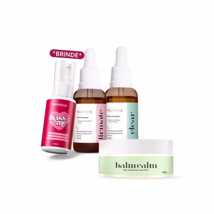 Imagem do produto Skintimy Kit Sérum Firmador + Clareador + Balm Calm | 30g | 30ml